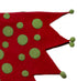 Handmade Felt Christmas Tree Skirt - Jester in Red and Green - 60" - ARCADIA HOME